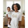 image:imageTstars First Mothers Day Mom and Baby Matching Shirts  Mommy amp Me Outfit Set Gift for Mother New Mama or GrandmaGrandma  White Mom  White Baby