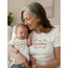 image:imageTstars First Mothers Day Mom and Baby Matching Shirts  Mommy amp Me Outfit Set Gift for Mother New Mama or GrandmaGrandma  White Mom  White Baby