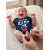 image:imageTstars I Have the Best Mom Ever Baby Bodysuit  Cute Infant Outfit Gift for Baby Shower or First Mothers DayNavy