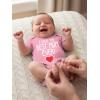 image:imageTstars I Have the Best Mom Ever Baby Bodysuit  Cute Infant Outfit Gift for Baby Shower or First Mothers DayPink