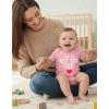 image:imageTstars I Have the Best Mom Ever Baby Bodysuit  Cute Infant Outfit Gift for Baby Shower or First Mothers DayPink