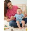 image:imageTstars Our First Mothers Day Mom and Baby Matching Shirts  Mommy and Me Outfit Gift for New Moms and InfantMom Pink  Baby Aqua