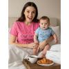 image:imageTstars Our First Mothers Day Mom and Baby Matching Shirts  Mommy and Me Outfit Gift for New Moms and InfantMom Pink  Baby Aqua