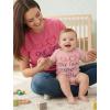 image:imageTstars Our First Mothers Day Mom and Baby Matching Shirts  Mommy and Me Outfit Gift for New Moms and InfantMom Pink  Baby Pink