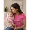 image:imageTstars Our First Mothers Day Mom and Baby Matching Shirts  Mommy and Me Outfit Gift for New Moms and InfantMom Pink  Baby Pink