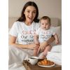 image:imageTstars Our First Mothers Day Mom and Baby Matching Shirts  Mommy and Me Outfit Gift for New Moms and InfantMom White  Baby White
