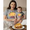 image:imageTstars Taco amp Taquito Mommy and Me Matching Shirts Funny Mom and Baby Gift for Baby Shower or First Mothers DayTaco Gray  Taquito Gray
