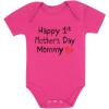 image:imageTstars First Mothers Day Infant Bodysuit  Cute Newborn Outfit Gift for Mom from Baby Boy or GirlWow Pink