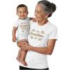 image:imageTstars First Mothers Day Mom and Baby Matching Shirts  Mommy amp Me Outfit Set Gift for Mother New Mama or GrandmaGrandma  White Mom  White Baby