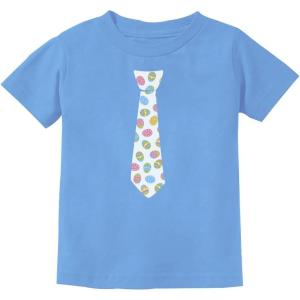 image:imageTstars Easter Bunny with Egg Print and Tie Tshirt for Toddlers amp Youth Cute Holiday Shirt for Boys amp GirlsCalifornia Blue
