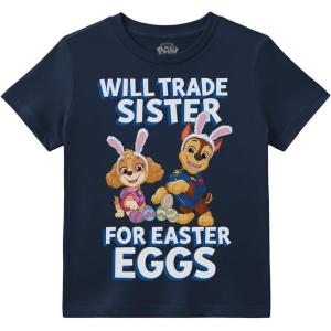 image:imageTstars Paw Patrol Holiday Shirts for Kids  Easter and St Patricks Day Toddler Gift Tees for Boys GirlsEaster Pp Sister  Navy