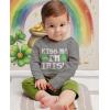 image:imageTstars Baby First St Patricks Day Bodysuit  Lucky Irish Clover Short Sleeve Infant Outfit for Boys amp GirlsLongsleeve Kiss  Gray