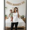 image:imageTstars Our First Mothers Day Mom and Baby Matching Shirts  Mommy and Me Outfit Gift for New Moms and InfantFirst  White Mom  Sage Baby
