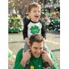 image:imageTstars St Patricks Day Toddler Raglan Shirt  Dump Truck Construction Shamrock 34 Sleeve Kids TeeLucky  BlackWhite