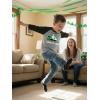 image:imageTstars St Patricks Day Toddler Raglan Shirt  Dump Truck Construction Shamrock 34 Sleeve Kids TeeTruck  Dark Gray