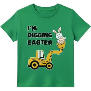 image:imageTstars Funny Holiday Shirts for Kids  St Patricks Day amp Easter Tees for Infant Toddler Boys amp GirlsEaster Digging  Green