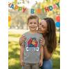 image:imagePaw Patrol Badge Chase Birthday Boy Shirt  Fun TShirt Gift for Toddler Boys Ages 2 3 4 5Chase Patrol  Gray