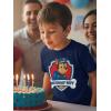 image:imagePaw Patrol Badge Chase Birthday Boy Shirt  Fun TShirt Gift for Toddler Boys Ages 2 3 4 5Chase Patrol  Navy