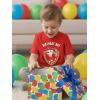 image:imagePaw Patrol Badge Chase Birthday Boy Shirt  Fun TShirt Gift for Toddler Boys Ages 2 3 4 5Marshall Badge  Red
