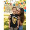 image:imagePaw Patrol Badge Chase Birthday Boy Shirt  Fun TShirt Gift for Toddler Boys Ages 2 3 4 5Rubble Badge  Black