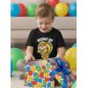 image:imagePaw Patrol Badge Chase Birthday Boy Shirt  Fun TShirt Gift for Toddler Boys Ages 2 3 4 5Rubble Badge  Black