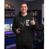 image:imageTstars Funny Gaming Hoodie for Men  I Paused My Game to Be Here Gamer Gifts Teen Boys amp Fans of Video GamesHeartbeat  Black