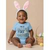 image:imageTstars Im So EggCited Its My First Easter Bodysuit  Infant Baby One Piece for Boys amp GirlsAqua