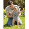 image:imageTstars Im So EggCited Its My First Easter Bodysuit  Infant Baby One Piece for Boys amp GirlsGray