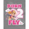 image:imageTstars Paw Patrol Skye Born 2 Fly 2nd Birthday Girl Toddler Kids TShirt 3T Navy