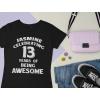 image:imageTstars Personalized Birthday Gift for 13 Year Old Boy Girl Customize Youth Kids TShirtPink