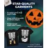 image:imageTstars Pumpkin Halloween Shirt for Men  Scary JackOLantern Face Graphic Tee Fun Gift for Halloween PartiesBurger  Black