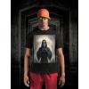 image:imageTstars Pumpkin Halloween Shirt for Men  Scary JackOLantern Face Graphic Tee Fun Gift for Halloween PartiesHeart  Black