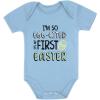 image:imageTstars Im So EggCited Its My First Easter Bodysuit  Infant Baby One Piece for Boys amp GirlsAqua