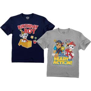 image:imagePaw Patrol Badge Chase Birthday Boy Shirt  Fun TShirt Gift for Toddler Boys Ages 2 3 4 5Marshall Bundle Birthday