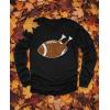 image:imageTstars Gobble Gobble Turkey Kids Shirt  Thanksgiving Long Sleeve Tee for Toddler Boys Girls amp Youth Holiday OutfitTouchdowns  Black