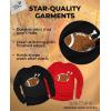 image:imageTstars Gobble Gobble Turkey Kids Shirt  Thanksgiving Long Sleeve Tee for Toddler Boys Girls amp Youth Holiday OutfitTouchdowns  Red