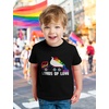 image:imageTstars Kids Pride Rainbow Shirt for Boys amp Girls  LGBTQ Ally Love Equality Tee for Toddlers and YouthBlack