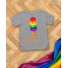 image:imageTstars Kids Pride Rainbow Shirt for Boys amp Girls  LGBTQ Ally Love Equality Tee for Toddlers and YouthIce Cream  Gray