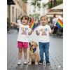 image:imageTstars Kids Pride Rainbow Shirt for Boys amp Girls  LGBTQ Ally Love Equality Tee for Toddlers and YouthLoved  White