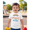 image:imageTstars Kids Pride Rainbow Shirt for Boys amp Girls  LGBTQ Ally Love Equality Tee for Toddlers and YouthRaised  White