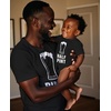 image:imageTstars Pint and Half Pint Dad and Baby Matching Shirts  Funny Fathers Day Set with Dad Tee and Infant BodysuitDad Black  Baby Black