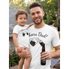 image:imageTstars Pint and Half Pint Dad and Baby Matching Shirts  Funny Fathers Day Set with Dad Tee and Infant BodysuitDesign 2  White Dad  White Baby
