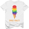 image:imageTstars Kids Pride Rainbow Shirt for Boys amp Girls  LGBTQ Ally Love Equality Tee for Toddlers and YouthIce Cream  White
