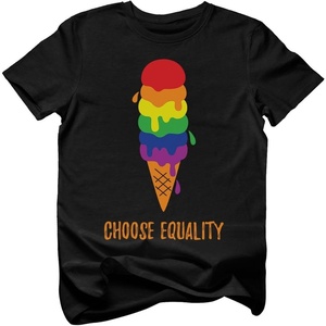 image:imageTstars Kids Pride Rainbow Shirt for Boys amp Girls  LGBTQ Ally Love Equality Tee for Toddlers and YouthIce Cream  Black