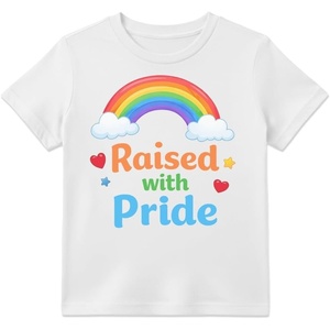 image:imageTstars Kids Pride Rainbow Shirt for Boys amp Girls  LGBTQ Ally Love Equality Tee for Toddlers and YouthRaised  White
