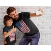 image:imageTstars American Flag 4th of July Dad and Son Matching Shirts  Daddy amp Me Patriotic Memorial Day USA Tshirt SetDad Black  Toddler Black