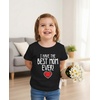 image:imageTstars Best Mom Ever Kids Shirt for Mothers Day  My Heart Belongs to Mommy Dino TShirt for Toddler amp YouthBest Ever  Black