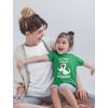 image:imageTstars Best Mom Ever Kids Shirt for Mothers Day  My Heart Belongs to Mommy Dino TShirt for Toddler amp YouthDino Belongs  Green