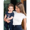 image:imageTstars Best Mom Ever Kids Shirt for Mothers Day  My Heart Belongs to Mommy Dino TShirt for Toddler amp YouthDino Belongs  Navy