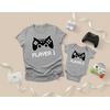 image:imageTstars Gamer Dad and Baby Matching Outfits Player 1 and Player 2 Shirts Fathers Day Outfit Gift for Newborn amp Dads Dad Gray XXLargeBaby Gray 6M 36M
